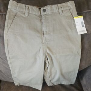 Amplify Stylish Boys Chino Tan Shorts Size 16